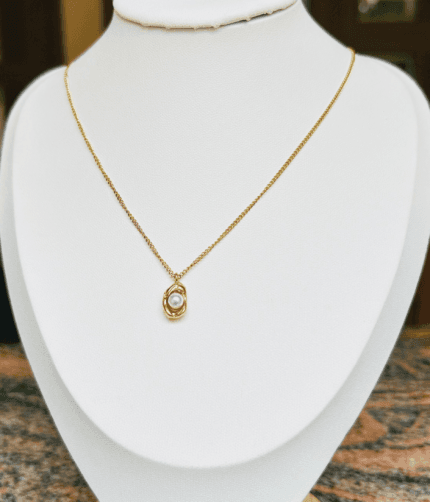 Golden necklace