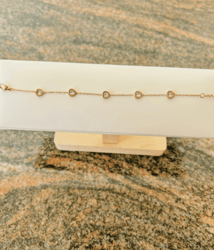 Zz Stone Heart bracelet