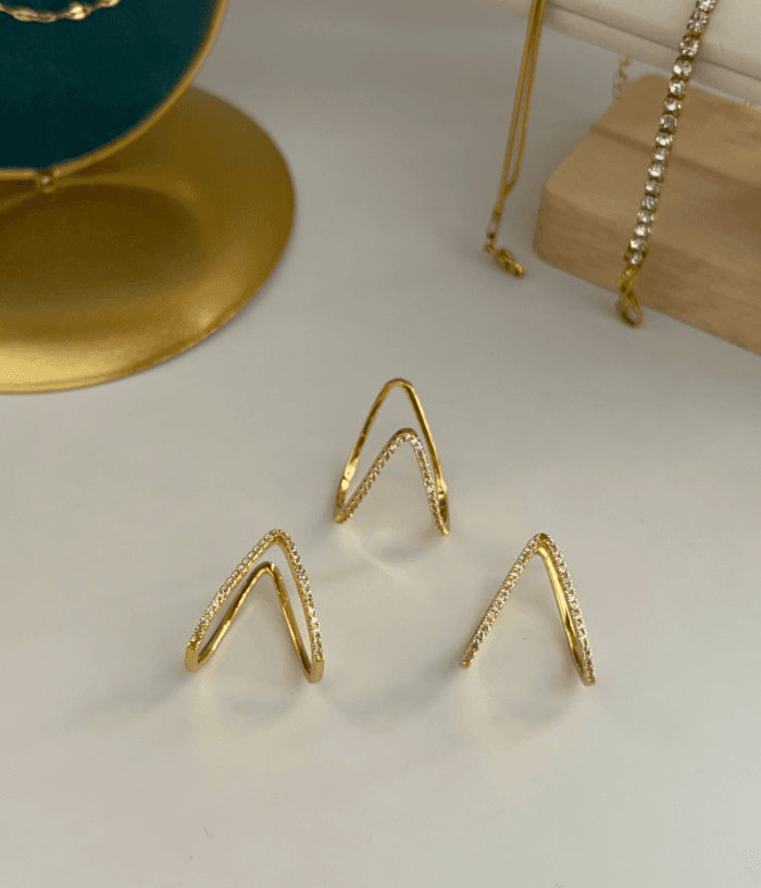 Zz V ring Gold - Image 2