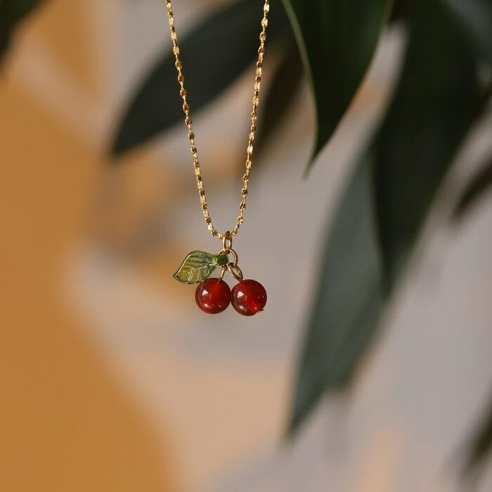 Zz Cherry necklace - Image 3