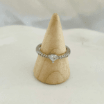 Zz Crystal white heart