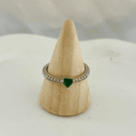 Zz Crystal Green heart