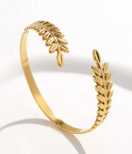 Zz Adjustable bangle-leaf