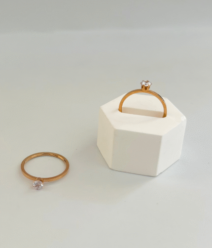 Dainty Solitaire Ring