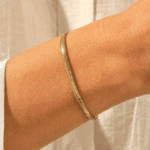 Snake chain bracelet gold