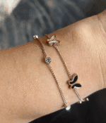 Butterfly layered Bracelet