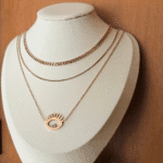 Triple layer necklace