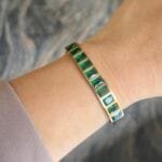 Emarald open bangle