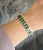 Emarald open bangle