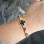 Clover bangle