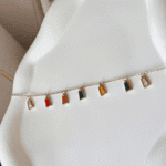 Multicoloured charm bracelet