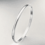Plain bangle silver