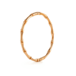 Bamboo bangle Rose gold