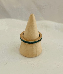 Emerald band Ring