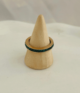 Emerald band Ring - Image 2
