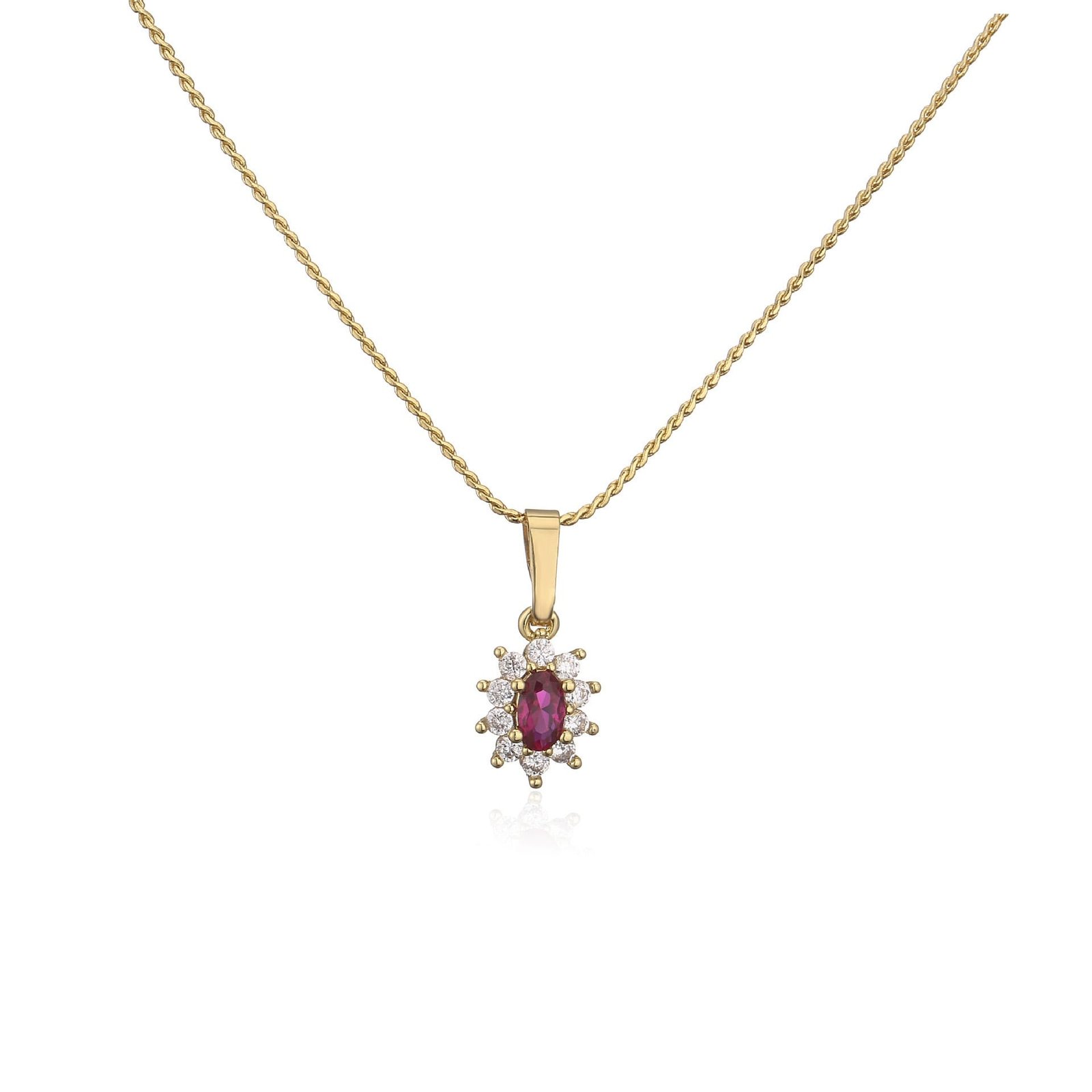 img_8935 Red Zircon Necklace - Image 1